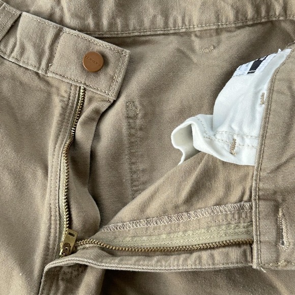 Carhartt FR Pants Mens 32x30 Beige FRB240 Original Fit Flame Resistant Cargo - Picture 5 of 16